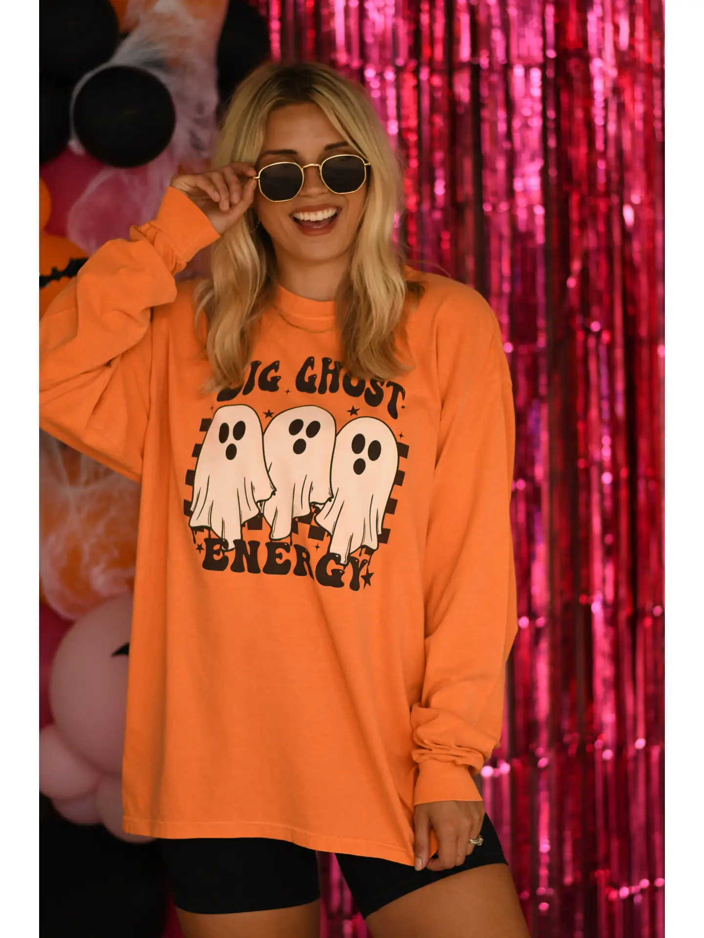 Big Ghost Energy (short OR long sleeve)