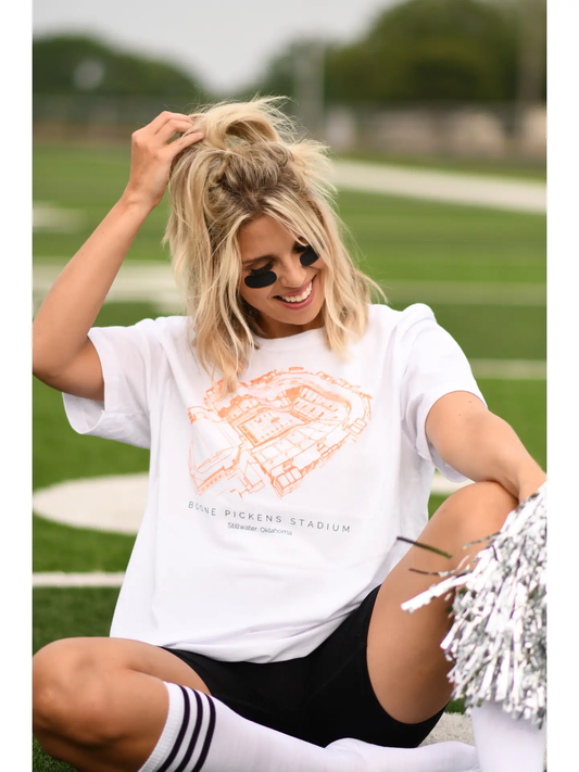 Stillwater, Oklahoma Stadium Tee