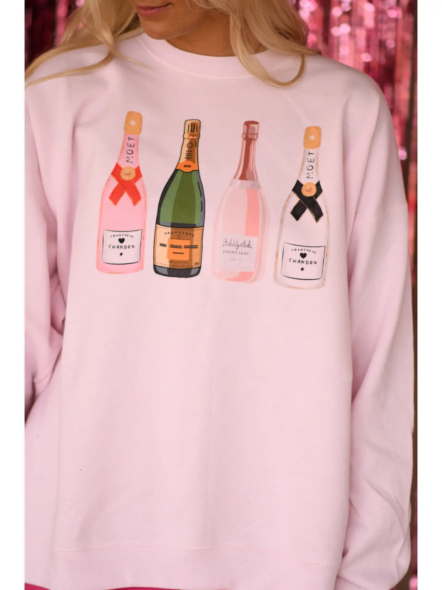 Sweetheart Champagne Sweatshirt