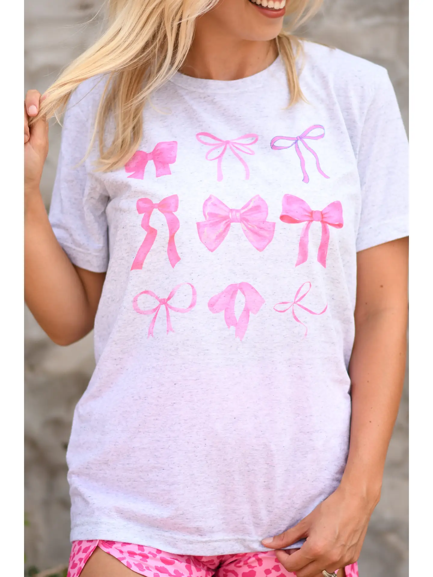 Pink Bows Tee