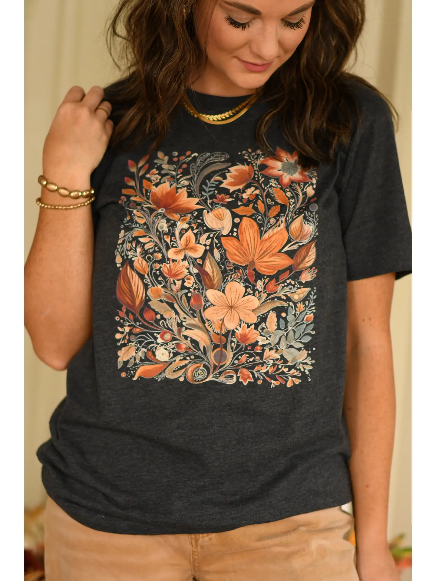 Fall Flowers Tee